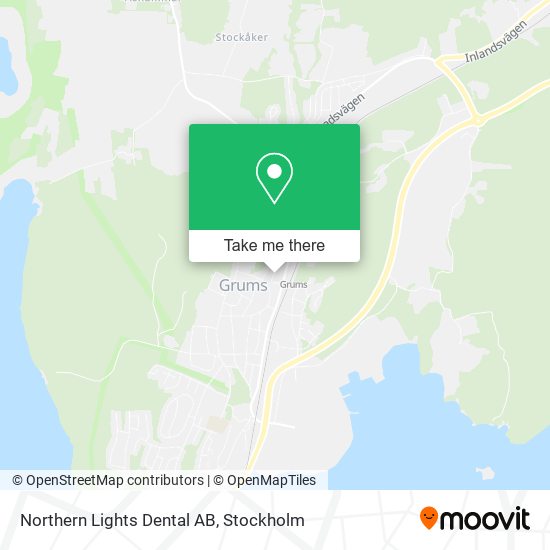 Northern Lights Dental AB map