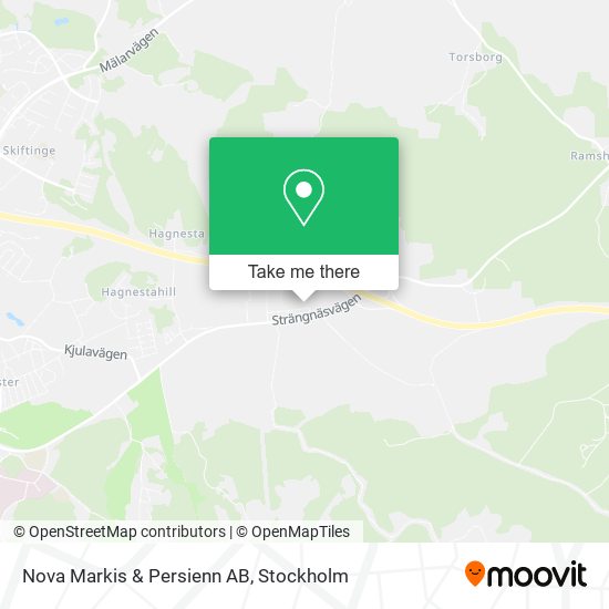 Nova Markis & Persienn AB map