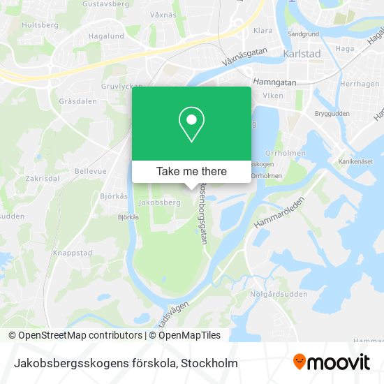 Jakobsbergsskogens förskola map