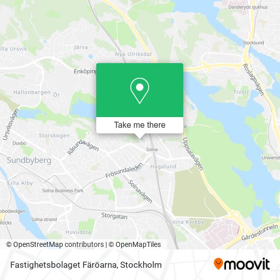 Fastighetsbolaget Färöarna map