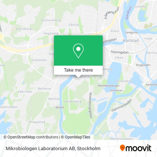 Mikrobiologen Laboratorium AB map