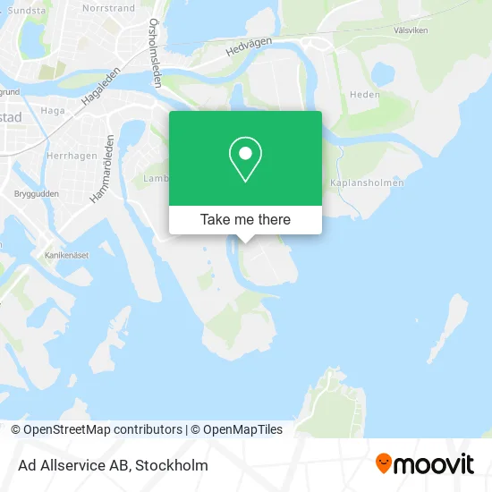 Ad Allservice AB map