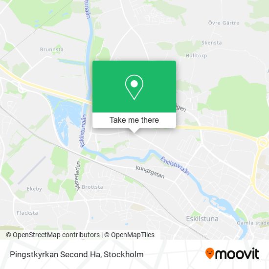 Pingstkyrkan Second Ha map