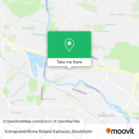 Entreprenörfirma Roland Karlsson map