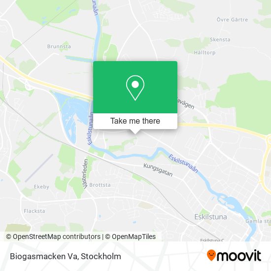 Biogasmacken Va map