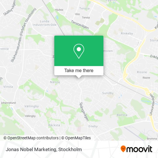 Jonas Nobel Marketing map