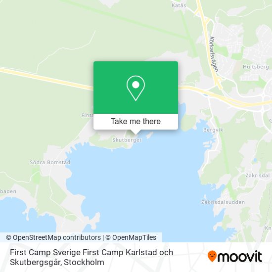First Camp Sverige First Camp Karlstad och Skutbergsgår map