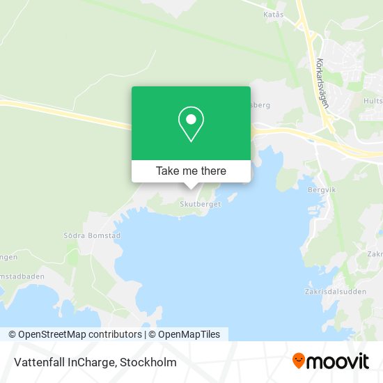 Vattenfall InCharge map