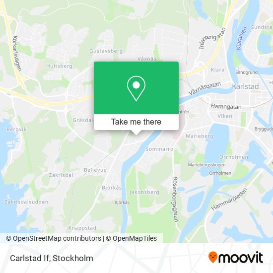 Carlstad If map