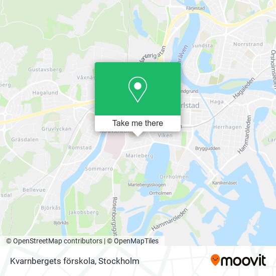 Kvarnbergets förskola map