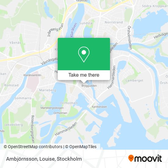Ambjörnsson, Louise map