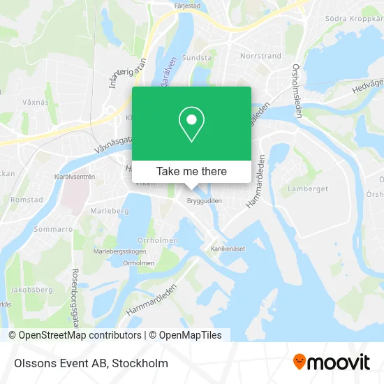 Olssons Event AB map