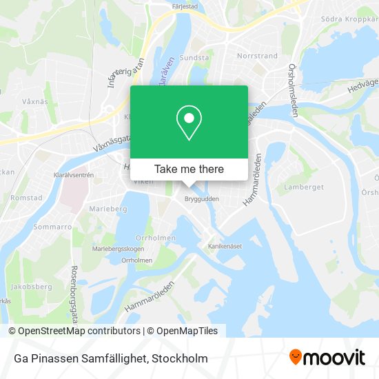 Ga Pinassen Samfällighet map