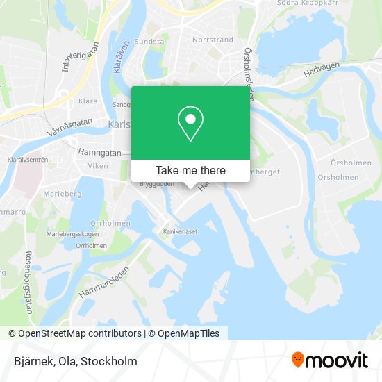 Bjärnek, Ola map