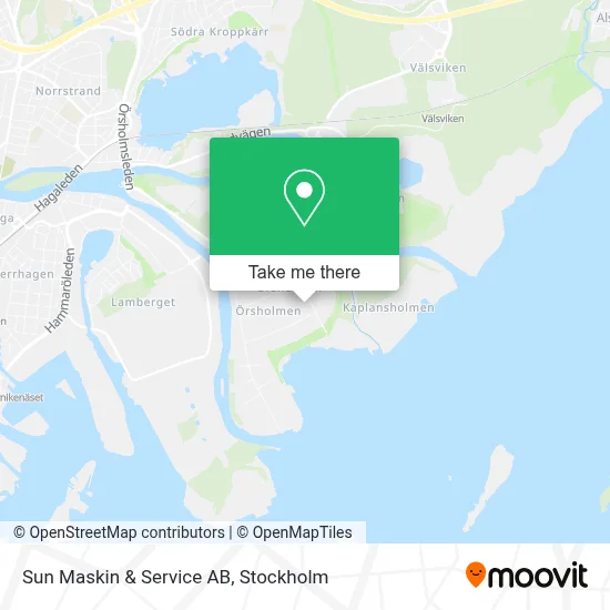 Sun Maskin & Service AB map