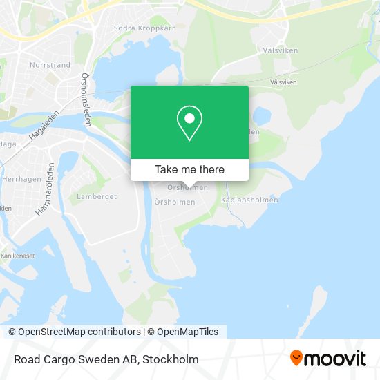 Road Cargo Sweden AB map