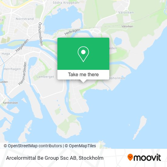 Arcelormittal Be Group Ssc AB map