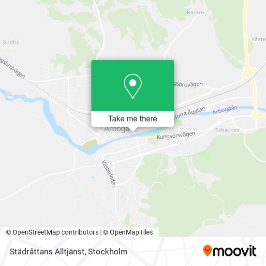Städråttans Alltjänst map