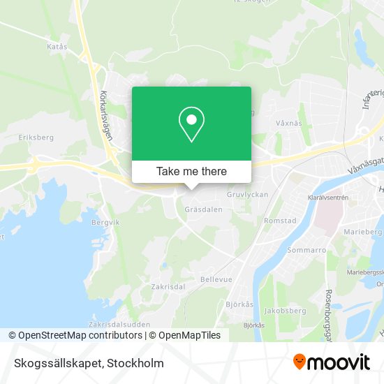 Skogssällskapet map