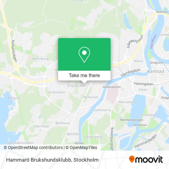Hammarö Brukshundsklubb map