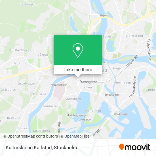 Kulturskolan Karlstad map