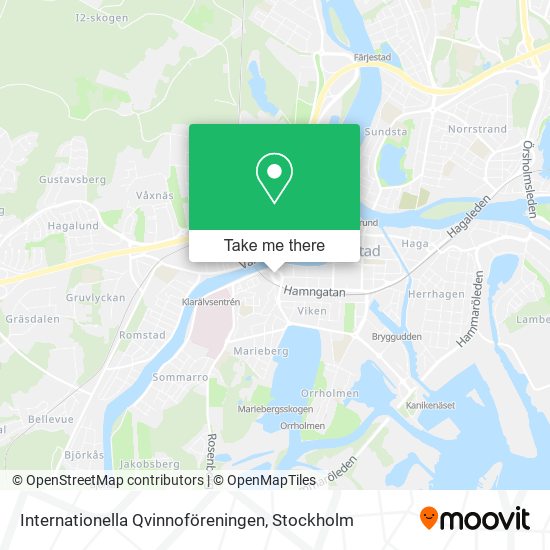 Internationella Qvinnoföreningen map