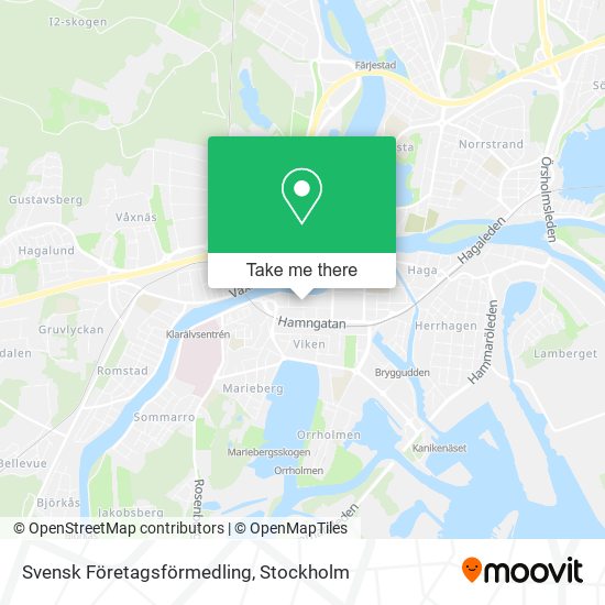 Svensk Företagsförmedling map