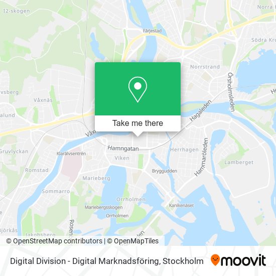 Digital Division - Digital Marknadsföring map