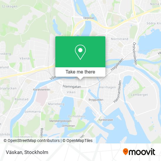 Väskan map