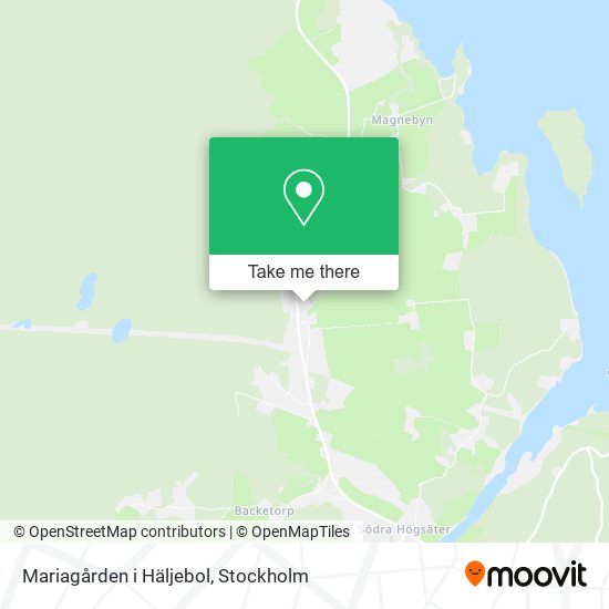 Mariagården i Häljebol map
