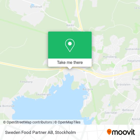 Sweden Food Partner AB map