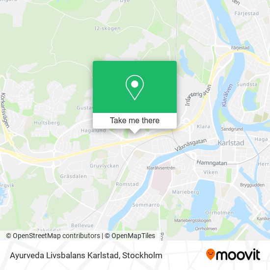 Ayurveda Livsbalans Karlstad map