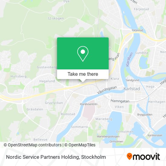 Nordic Service Partners Holding map