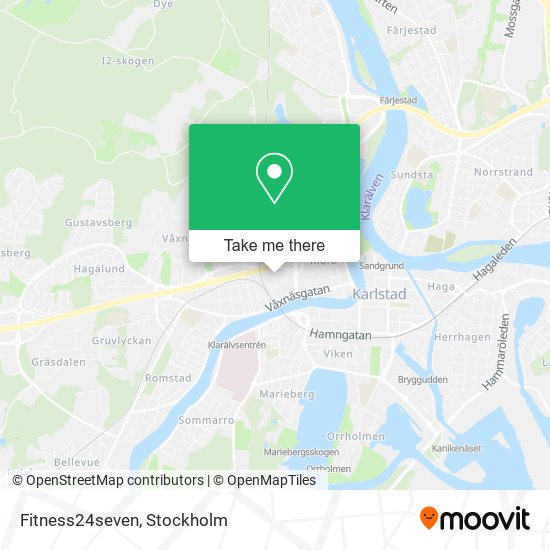 Fitness24seven map