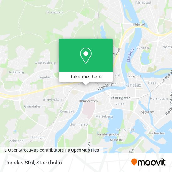 Ingelas Stol map