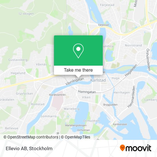 Ellevio AB map