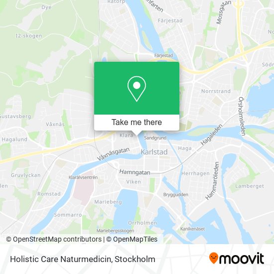 Holistic Care Naturmedicin map