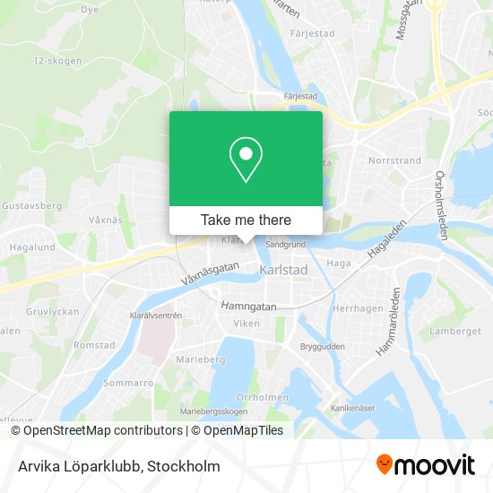 Arvika Löparklubb map