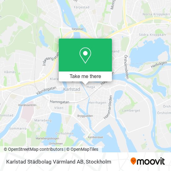 Karlstad Städbolag Värmland AB map