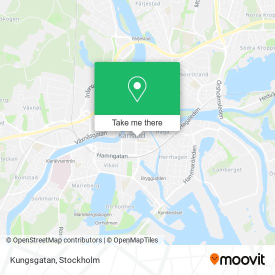 Kungsgatan map