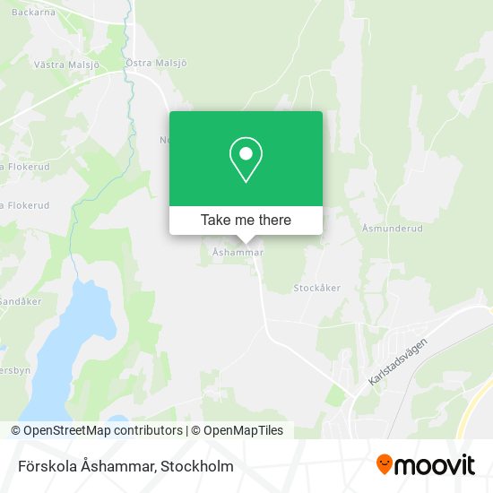 Förskola Åshammar map
