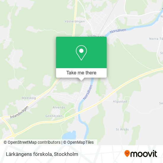 Lärkängens förskola map