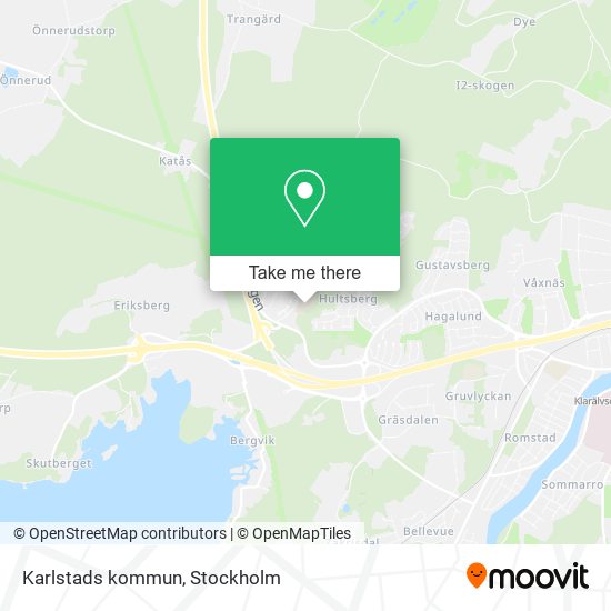 Karlstads kommun map