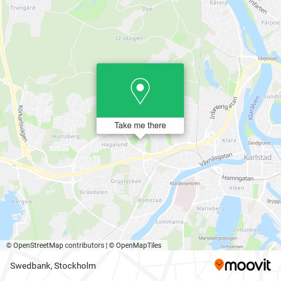 Swedbank map