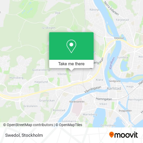 Swedol map