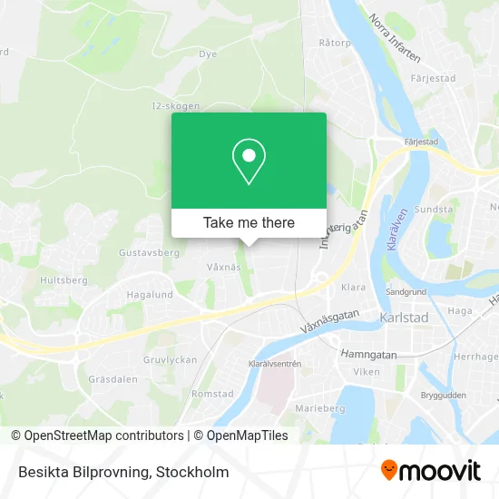 Besikta Bilprovning map