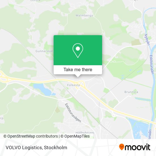 VOLVO Logistics map