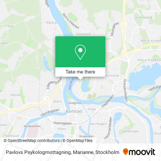 Pavlovs Psykologmottagning, Marianne map