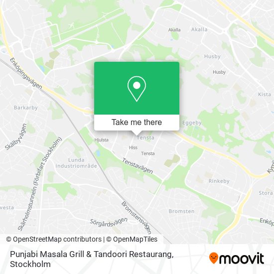 Punjabi Masala Grill & Tandoori Restaurang map
