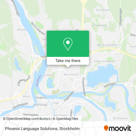 Phoenix Language Solutions map